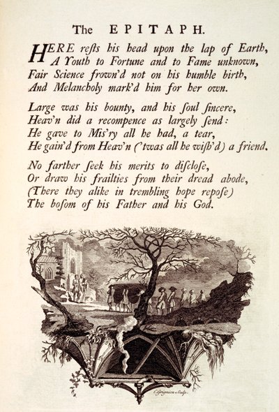 The Epitaph, illustration from 